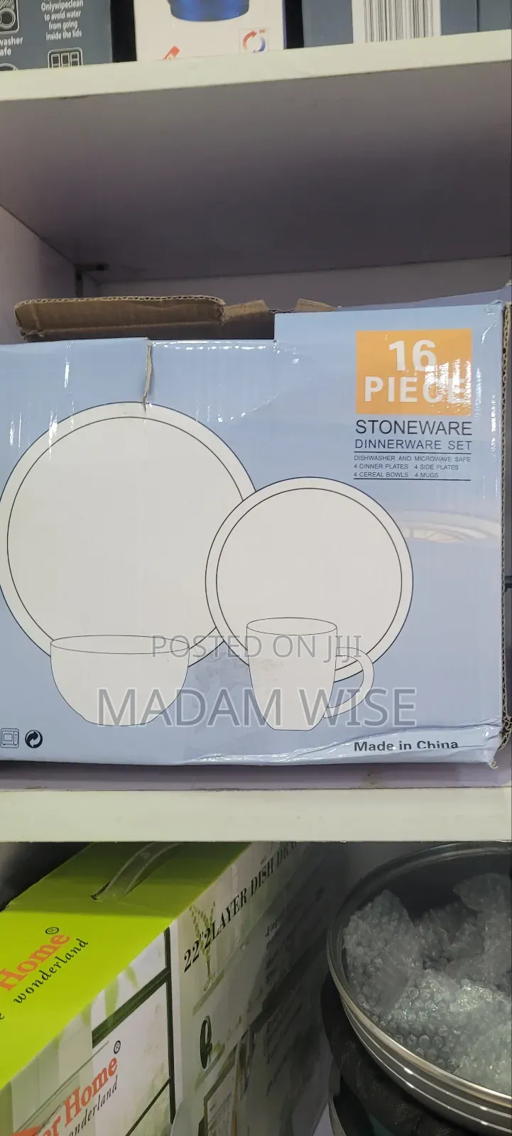 Dinnerware , Dishwasher , and Microwave Safe , 4 Dinner Plate .