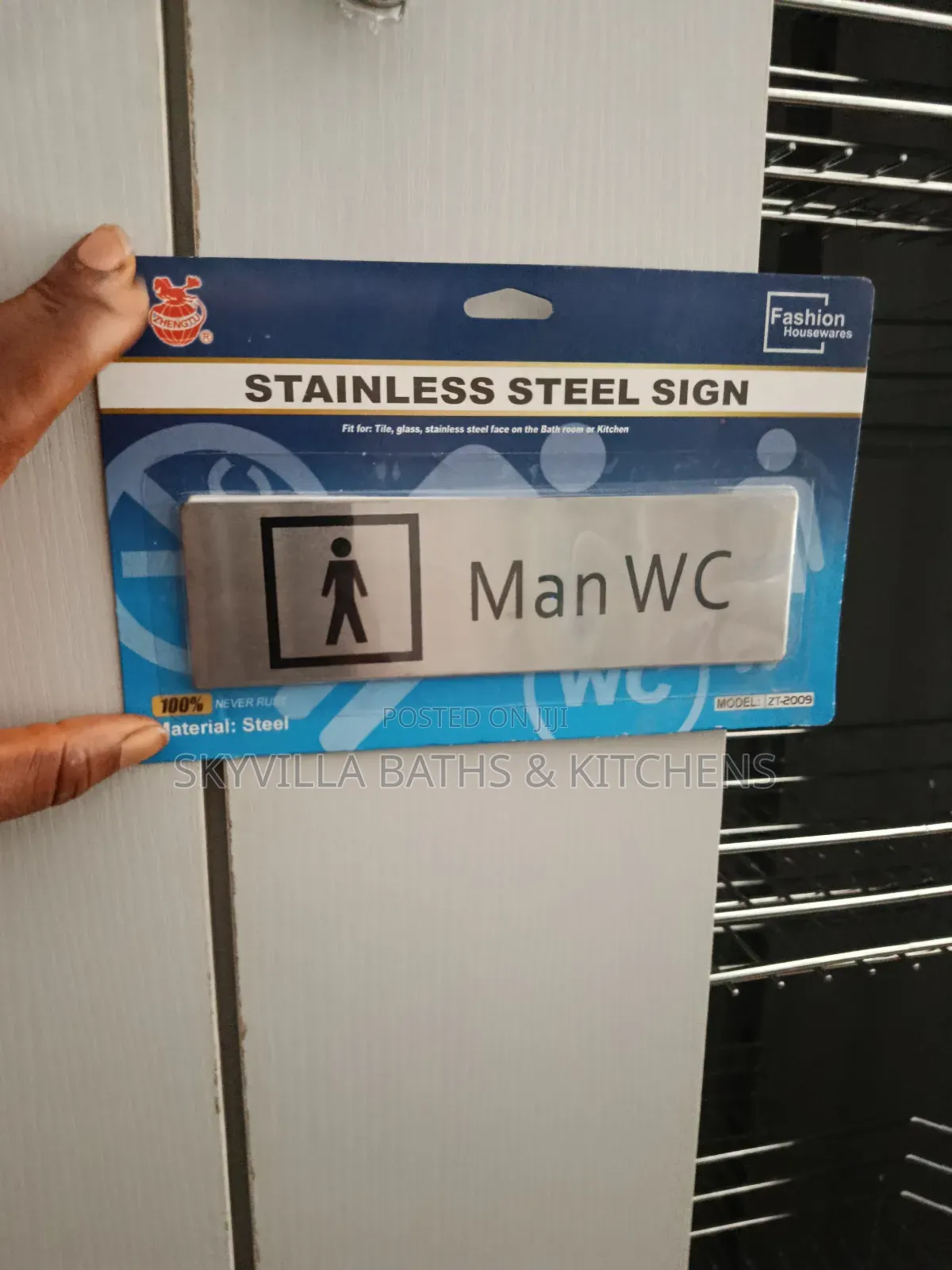 Stainless Steel Sign