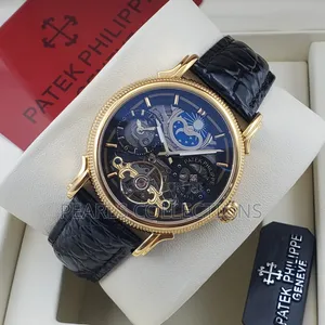 Patek Philippe Blue Leather Watch
