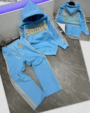 Premium Luxury Brown Up and Down Hoodie Set