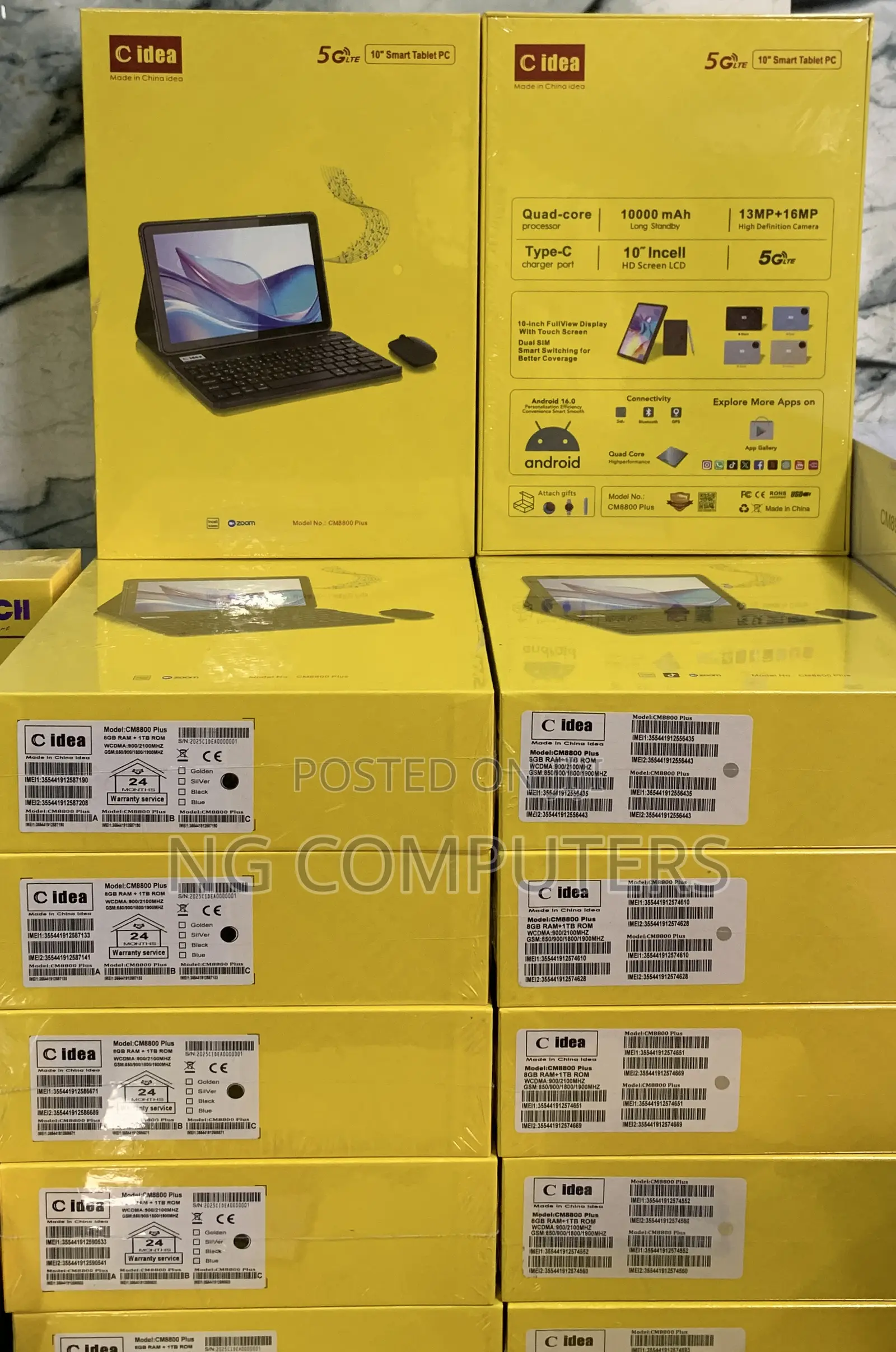 New C idea CM8800 Plus 512 GB