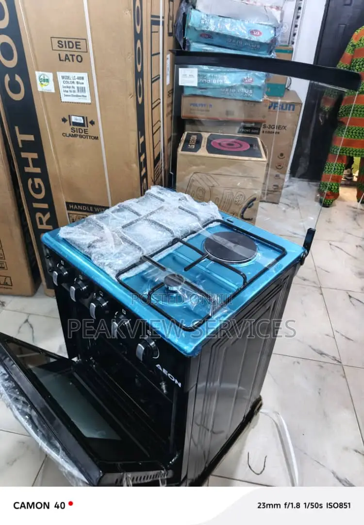 Aeon Traditional 60×60 Cooker, Four Cooking Elements