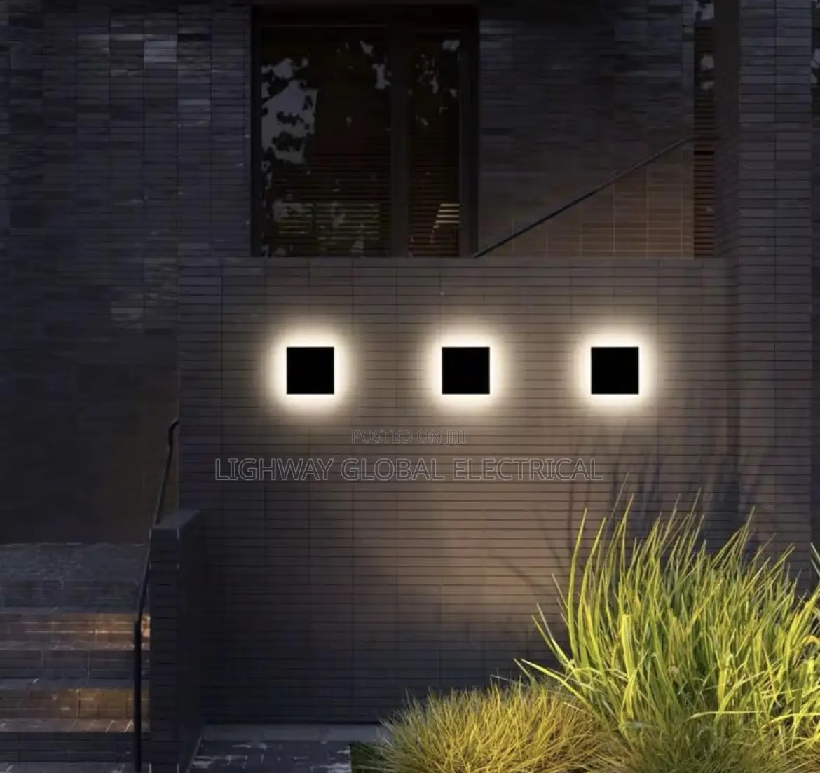 Square Cast Outdoor Light