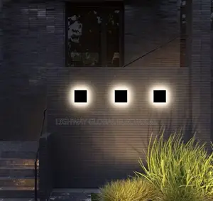 Square Cast Outdoor Light