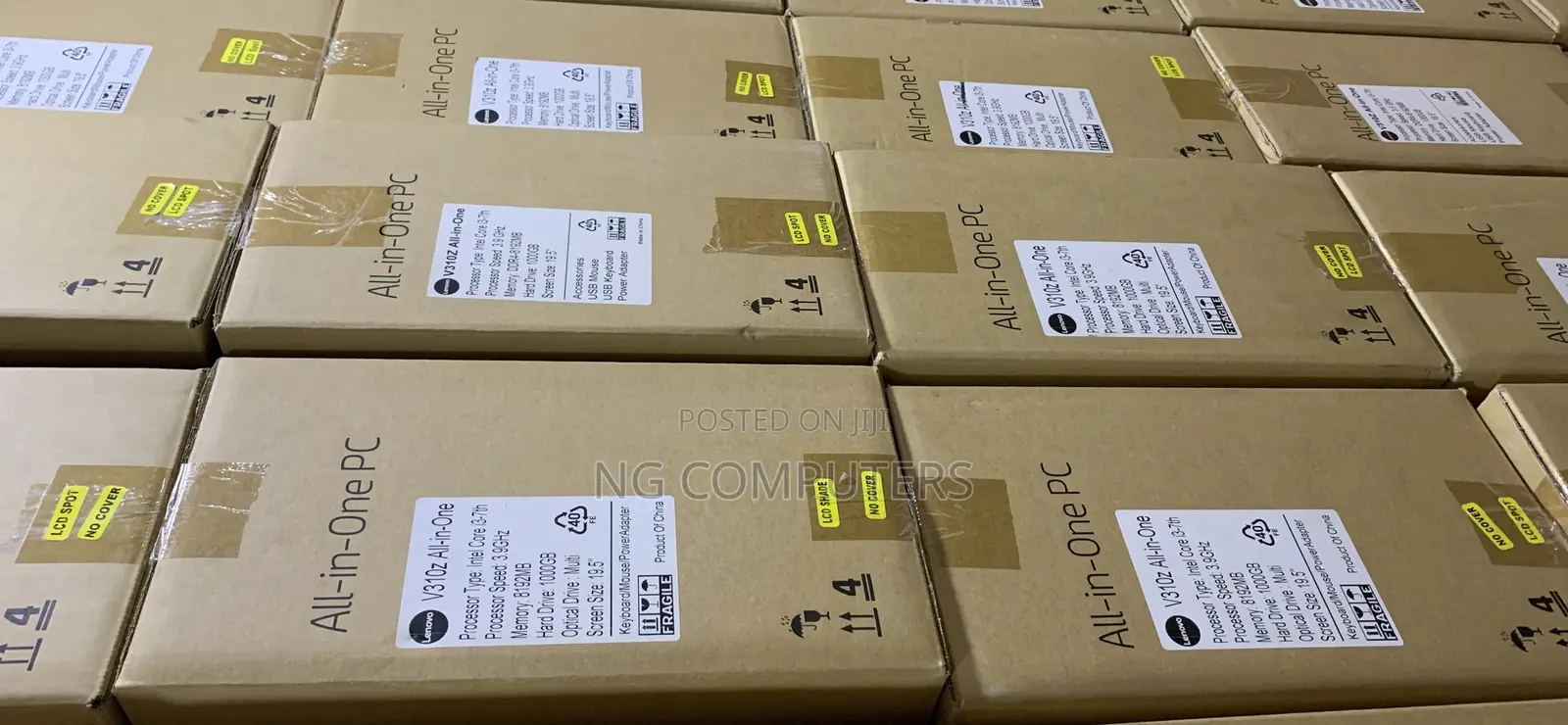 New Desktop Computer Lenovo V310z AIO 8GB Intel Core I3 SSD 1T