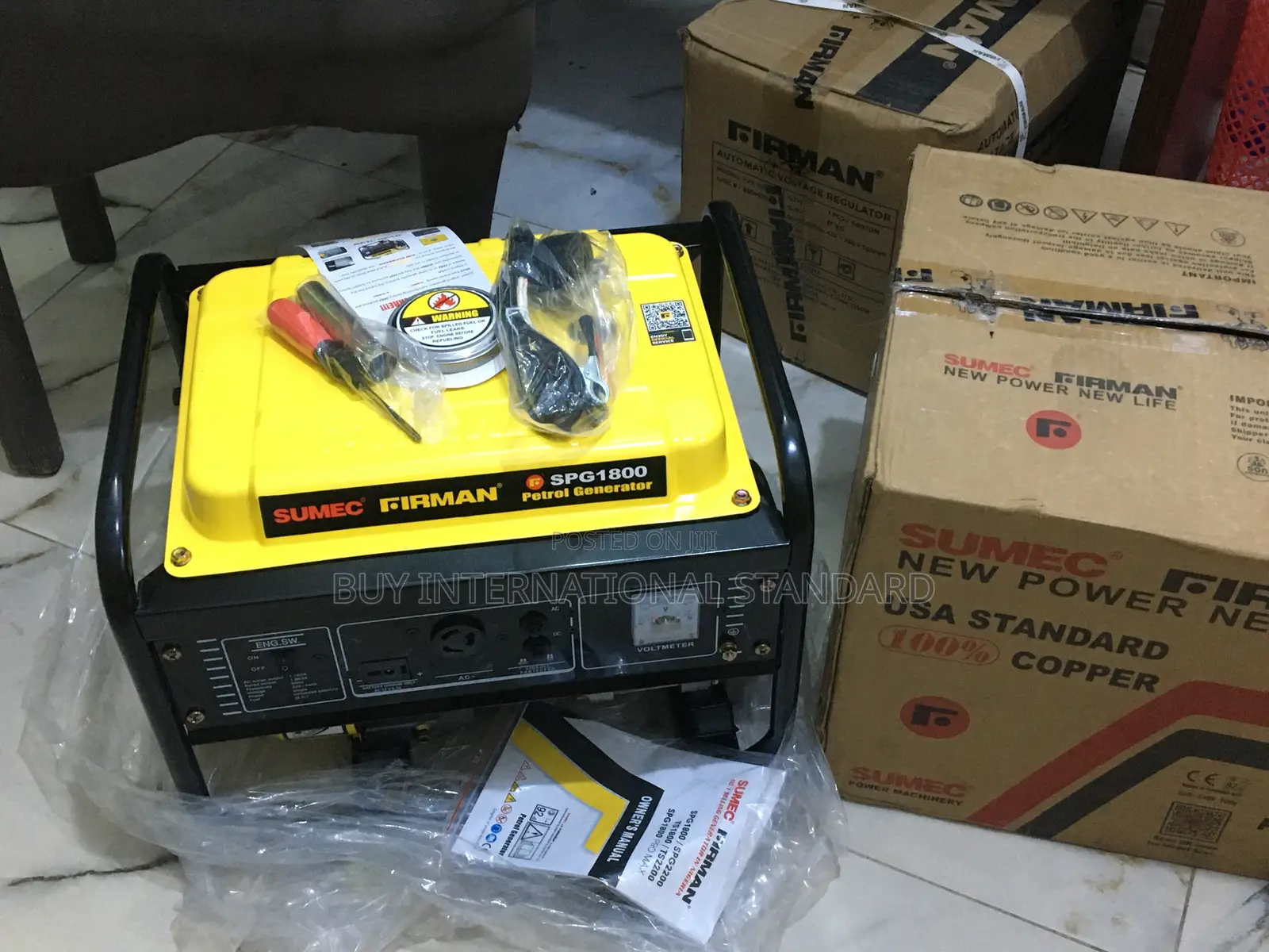 Sumec Sp1800 – Portable Generator 1.8 Kva