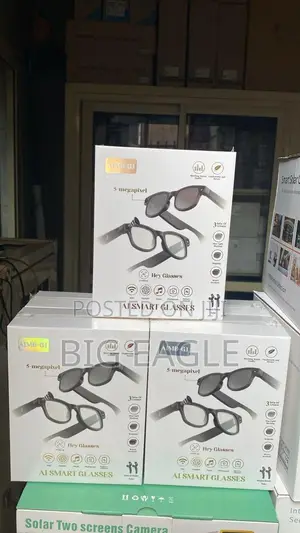Ai Smart Spy Glasses With Bluetooth Audio.( Hd )