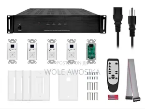 Monoprice 4-Zone 6 Source 8ch Home Audio Multizone Cont/Amplifier Kit