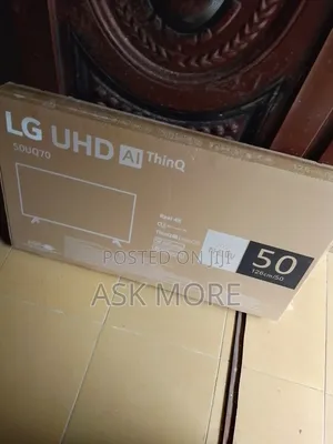 50uq70 50" Smart Tv With Multiple Apps