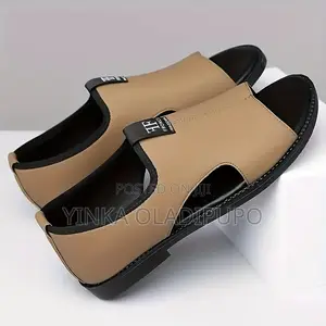 Tan Leather Men Sandals
