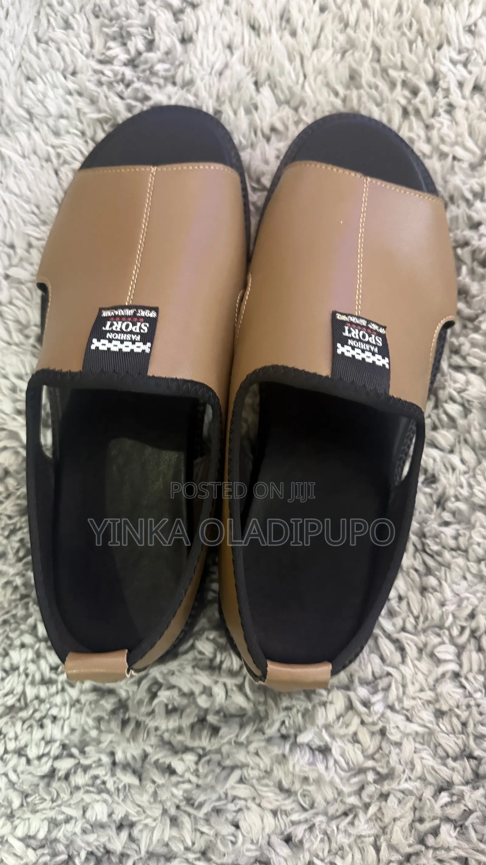 Tan Leather Men Sandals