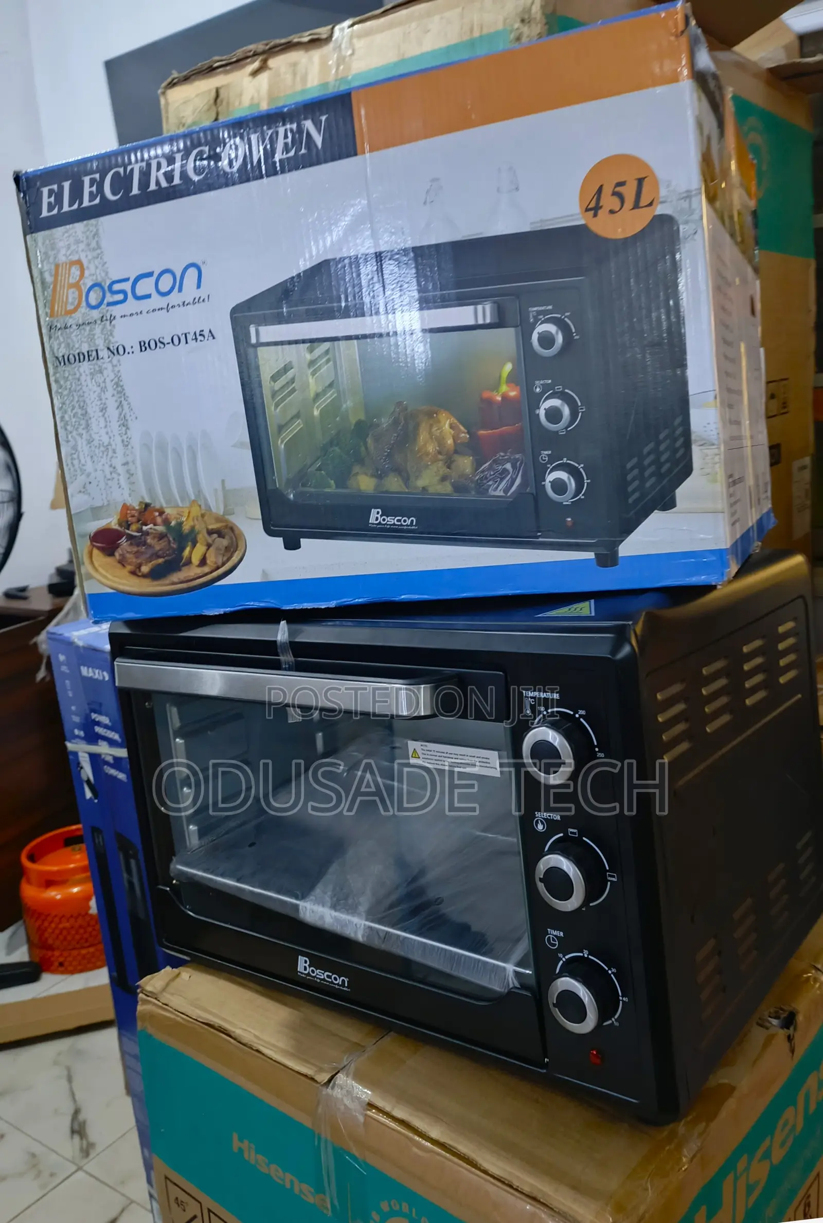 Boscon 45l Capacity Oven Electric Powered