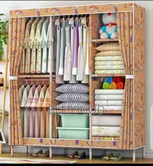 Wooden Mobile Wardrobe