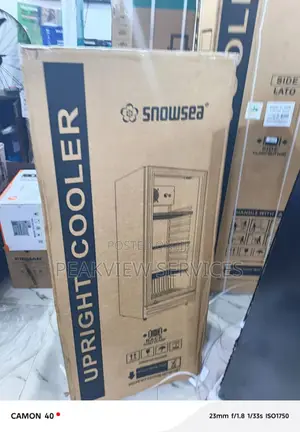 270l Snowsea Lc270 Beverage Chiller – Bright Interior Lighting