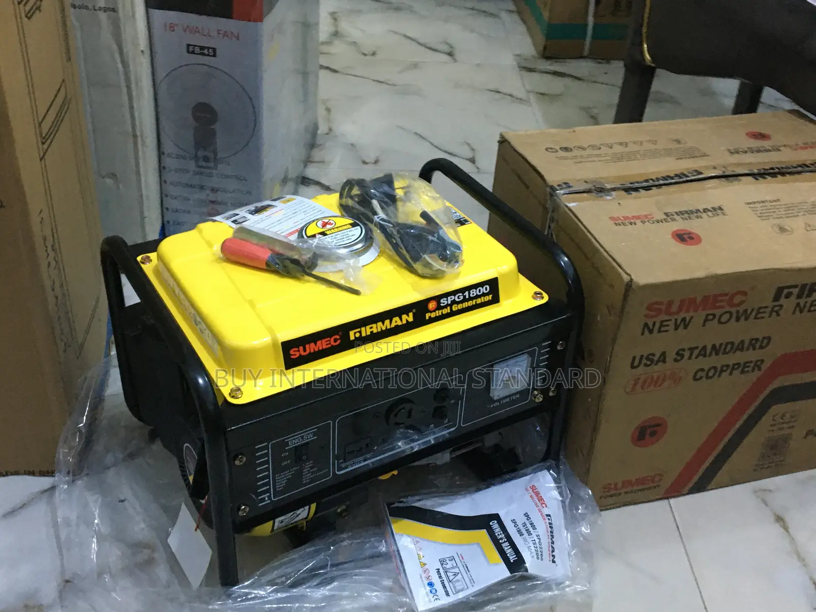 Sumec Sp1800 1800 W Generator – Excellent Working Condition