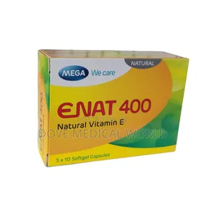 Enat 400 Natural Vitamin E Capsules