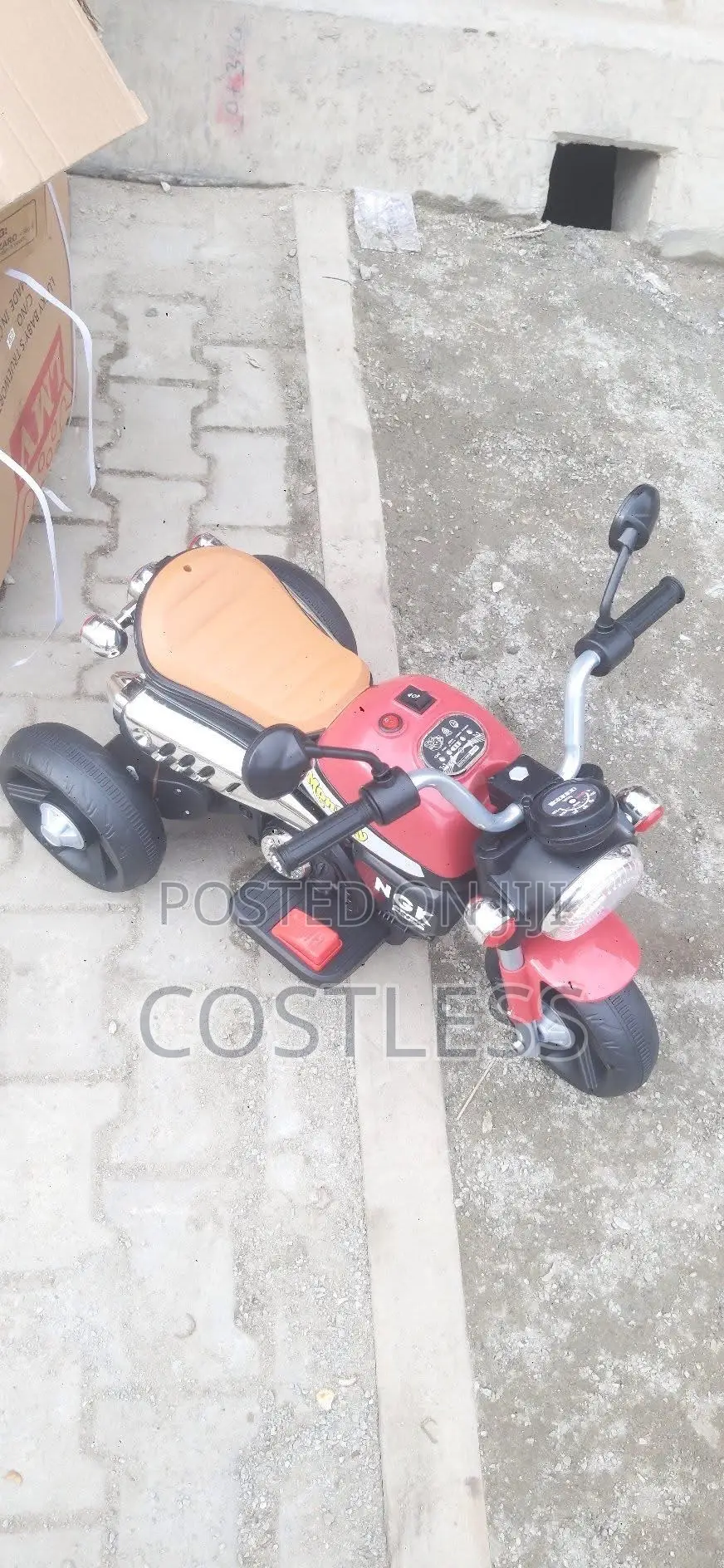 Electric Ride-on Motorcycle for 1-5 Years