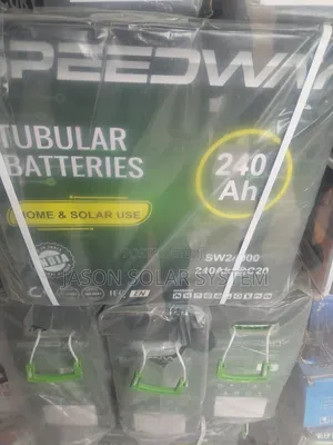 Speedway Tubular Battery 240ah And Choice Tubular Battery