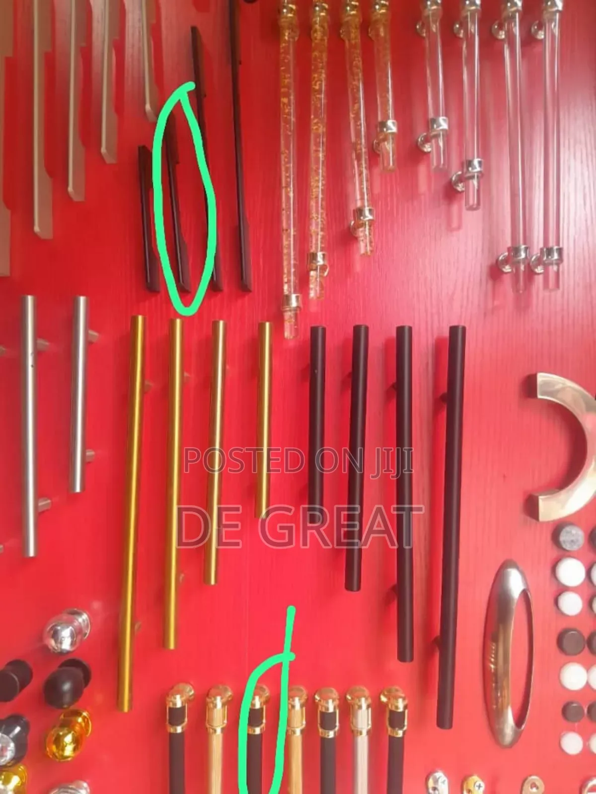 Handles (1,500 for Each) 100pics Inside Packet