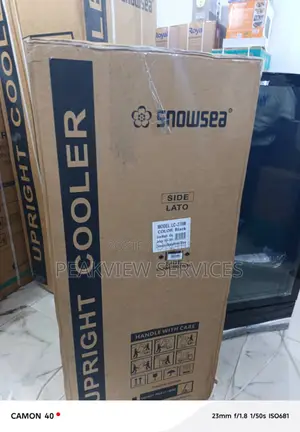 270l Lc270 Snowsea Standing Chiller – Clear Front View
