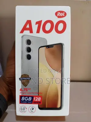 New Itel A100 128 GB Silver