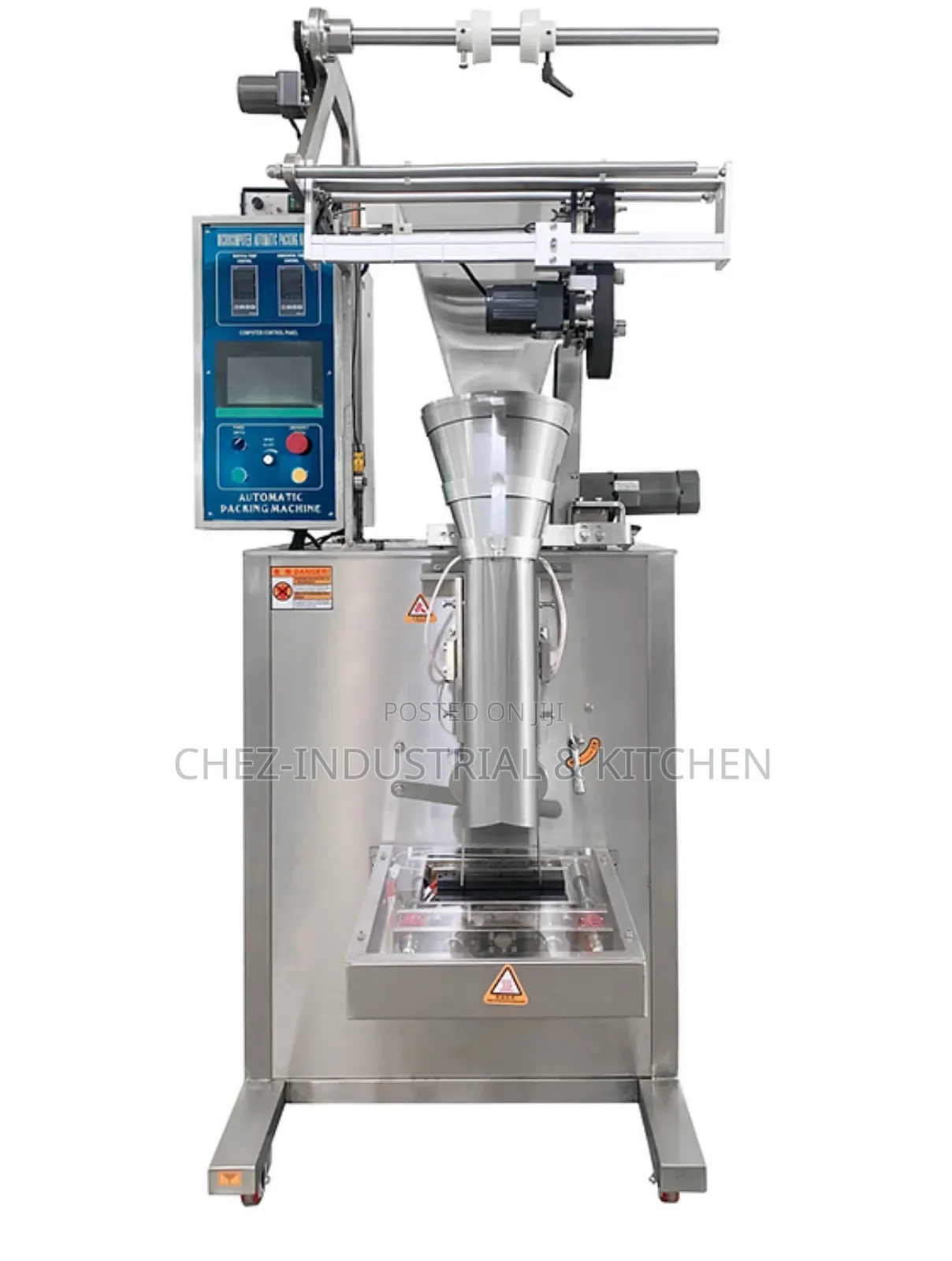 1kg Powder Packaging Machine With Auto Loader and Conveyor