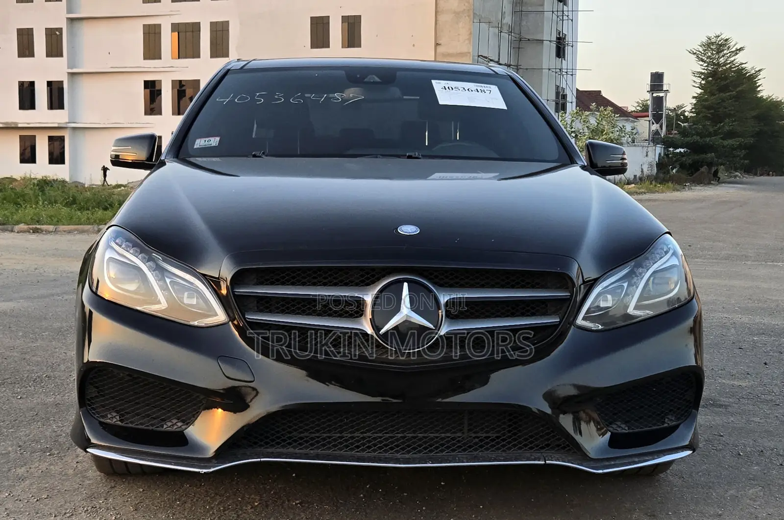 Mercedes-Benz E350 2014 Black