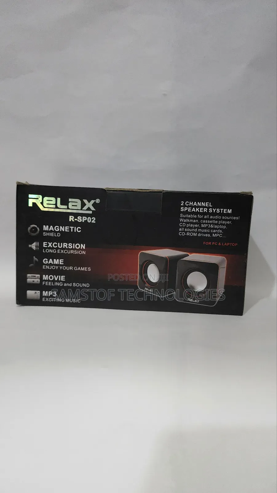 Relax R -Sp02 2 Channel Speaker System