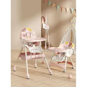 5 in 1 Foldable Reclining Baby Highchair