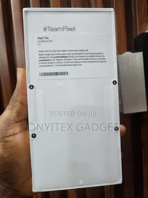 New Google Pixel 7 Pro 128 GB Black