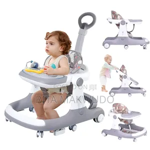 4 in 1 Foldable Baby Walker/Pusher/Handler/Stroller
