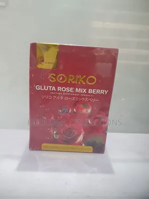 Soriko Gluta Rose Mix Berry Dietary Supplement
