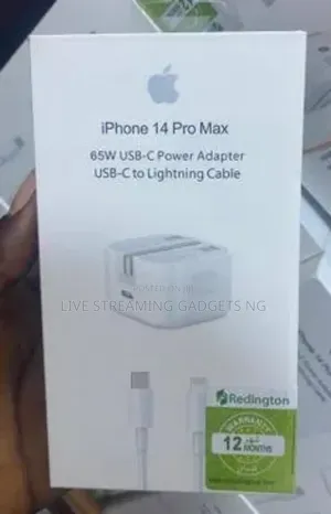 Original Apple 14 Pro Max Charger Set