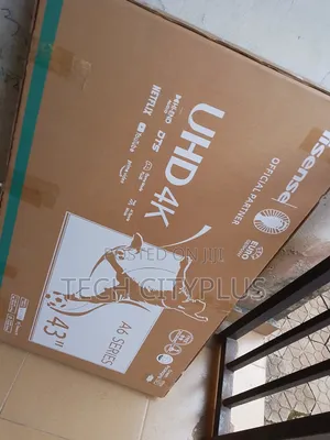Brand New Hisense 43" Smart Television-A6 Series