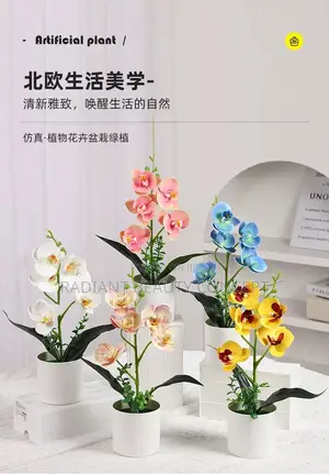 Simulated Phalaenopsis Desktop Ornaments
