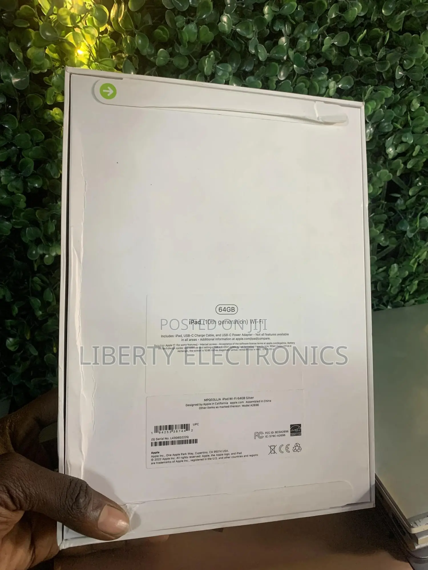 New Apple iPad (2022) 64 GB Silver