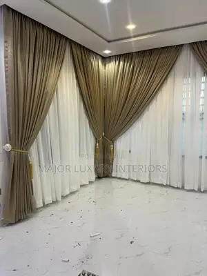 Highest Grade Turkey Quality Curtains/Inner Pleated With Track Rails