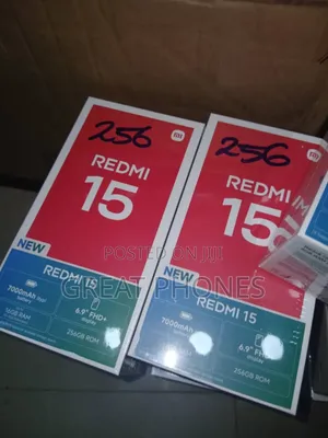 New Xiaomi Redmi 15 256 GB