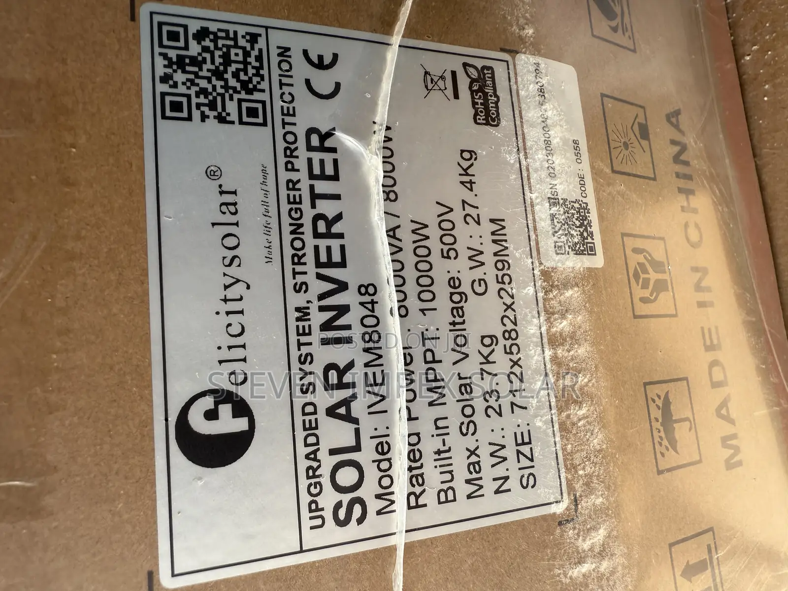 Felicity Solar Inverter Ivem 8048