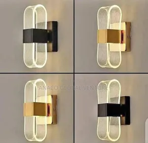 Classic Led Wall Bracket Available for Gold and Black Body