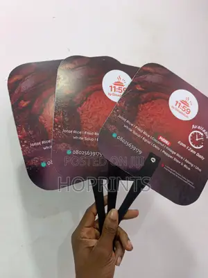 Customized PVC Hand Fan