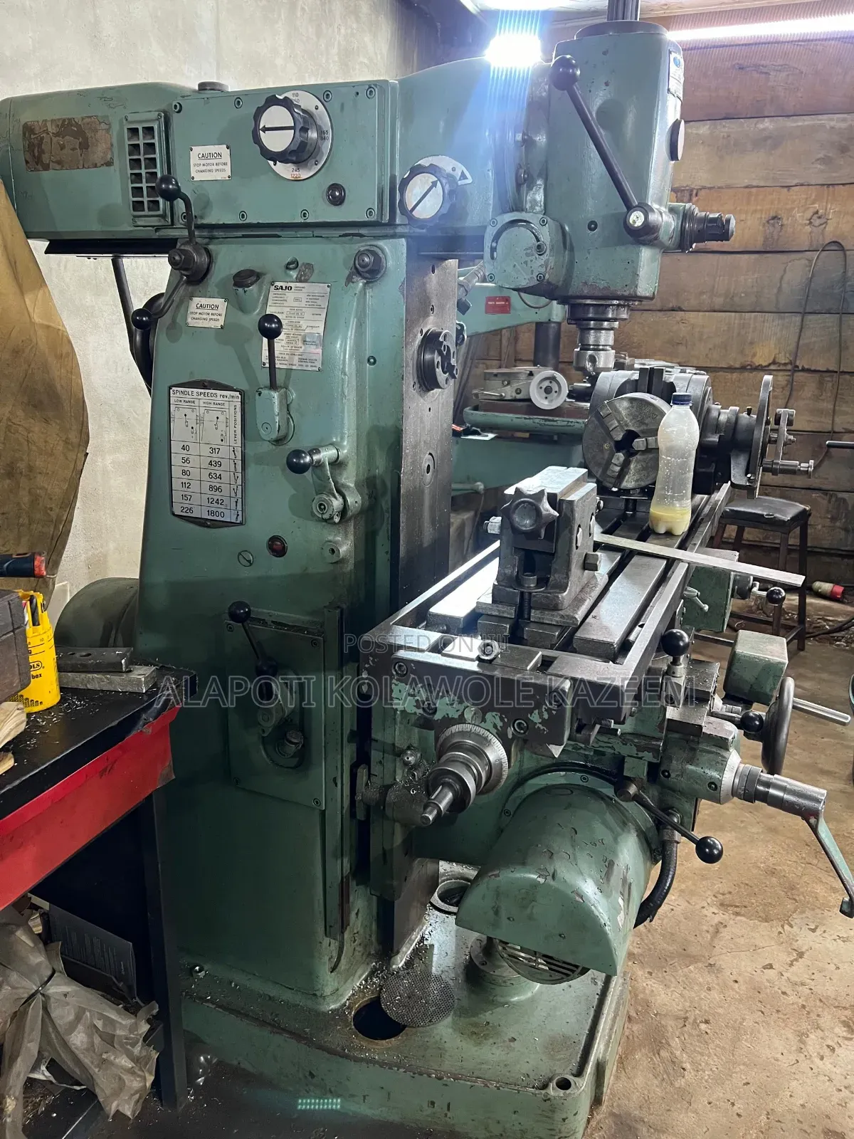 Universal Milling Machine
