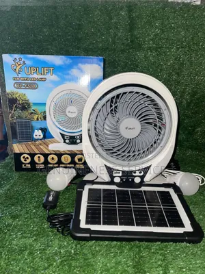 Solar Table Fan