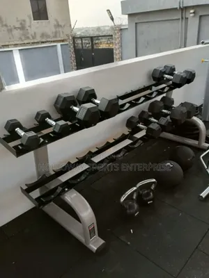 Commercial 2 Step Dumbell Rack