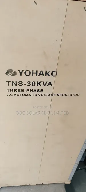 Yohako 30kva 3 Phase Automatic Voltage Regulator