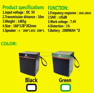 Boombeat Bluetooth Speaker - Ln-1036bt