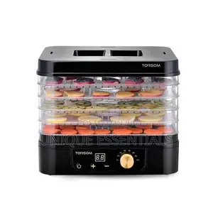 5 Trays Food Dryer Dehydrator With Digital Timer Temperature Control