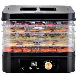 5 Trays Food Dryer Dehydrator With Digital Timer Temperature Control