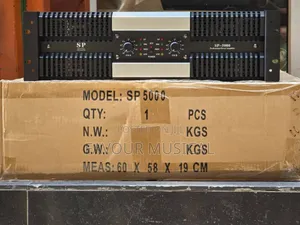 Sound Prince Sp-5000 Professional Power Amplifier.