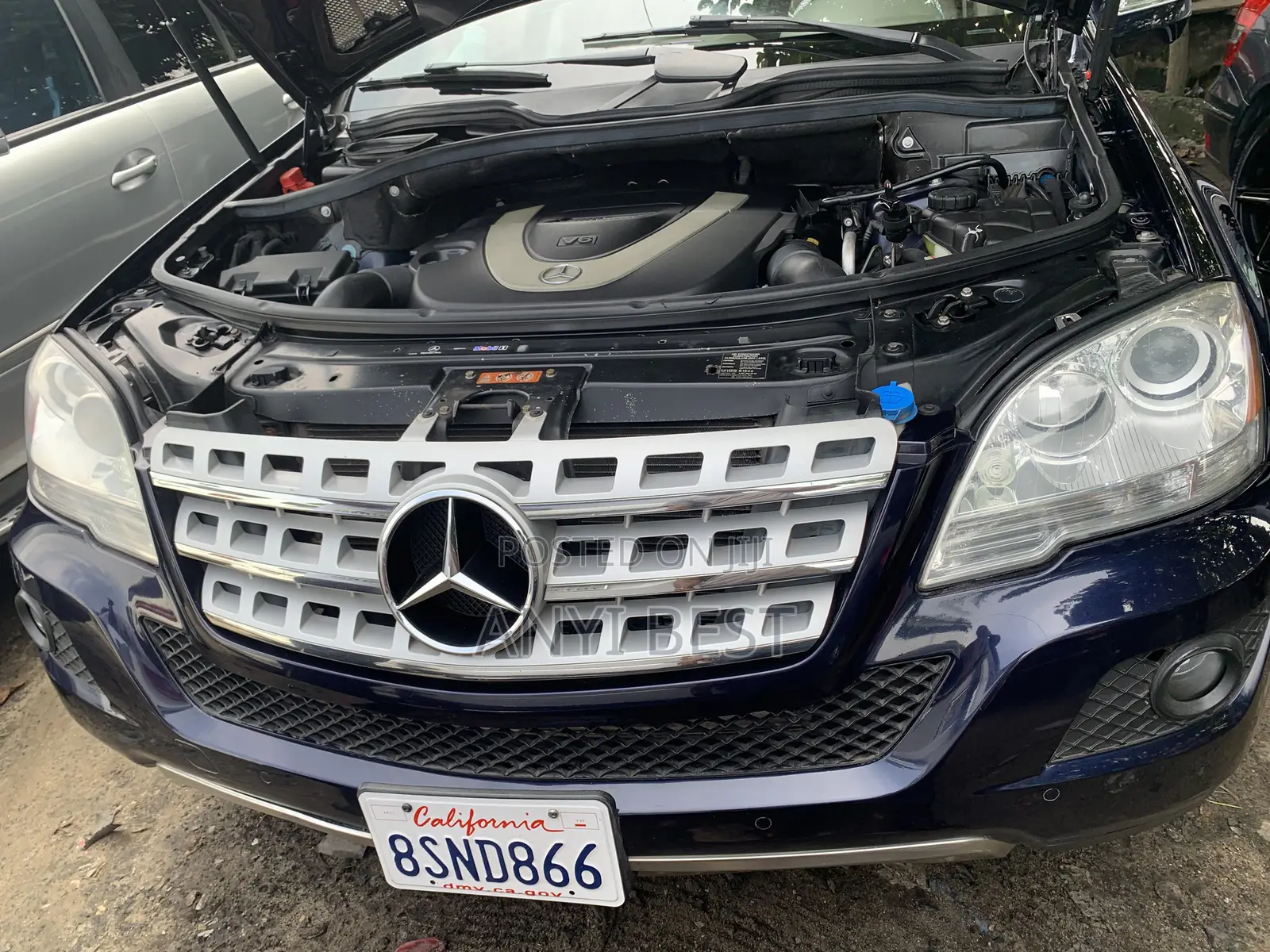 Mercedes-Benz M Class 2010 Blue